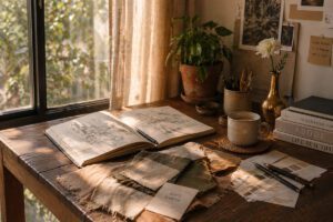 Intuitive space healing case study – interior designer’s home studio in Mumbai